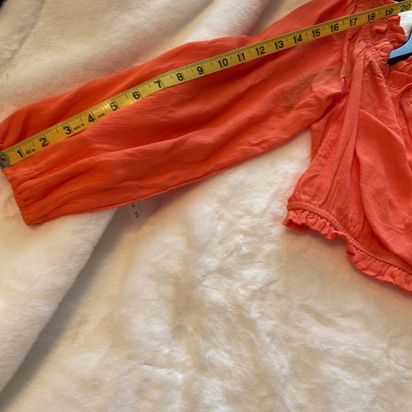 Missguided 2-piece outfit, sz 12 summer tangerine orange. Looks great with a tan - Picture 11 of 11